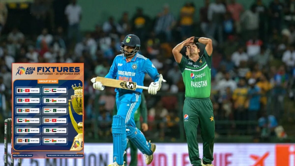 Fans Question 'Selective Outrage' as India Vs. Pakistan Asia Cup Fixture Gets Finalized 1 Asia Cup schedule