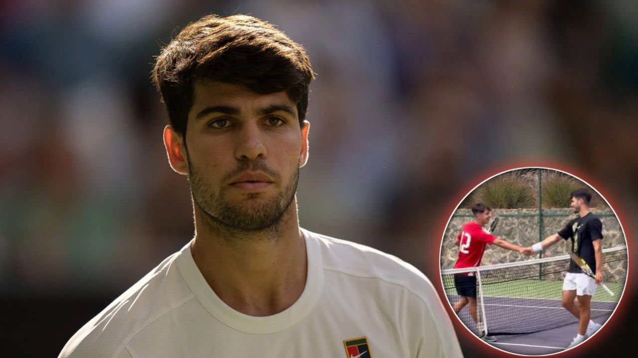 (Video) Carlos Alcaraz Spotted Playing Tennis With Younger Brother After Canadian Open Withdrawal