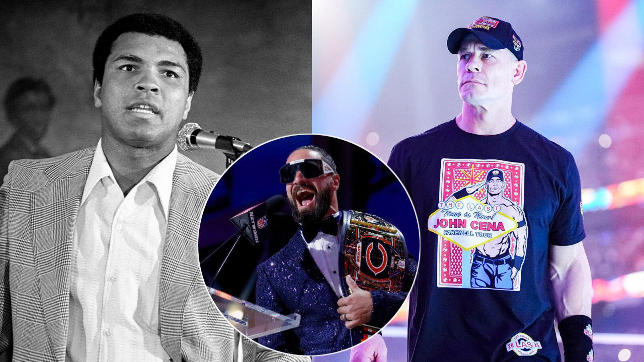 Seth Rollins Names John Cena as the Wrestling Equivalent to Boxing Legend Muhammad Ali