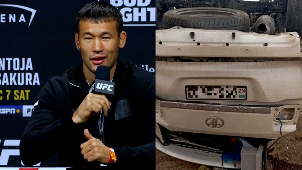 UFC Star Shavkat Rakhmonov’s Wife and Son Meet With Shocking Car Accident in Kazakhstan