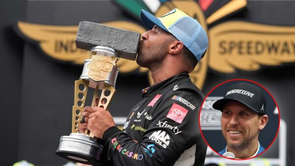 Denny Hamlin Brands Bubba Wallace’s Brickyard 400 as The “Next Step for 23XI racing”