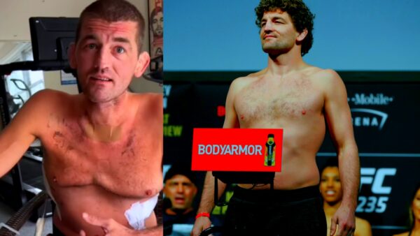 Ex-UFC star Ben Askren shares an update from the hospital