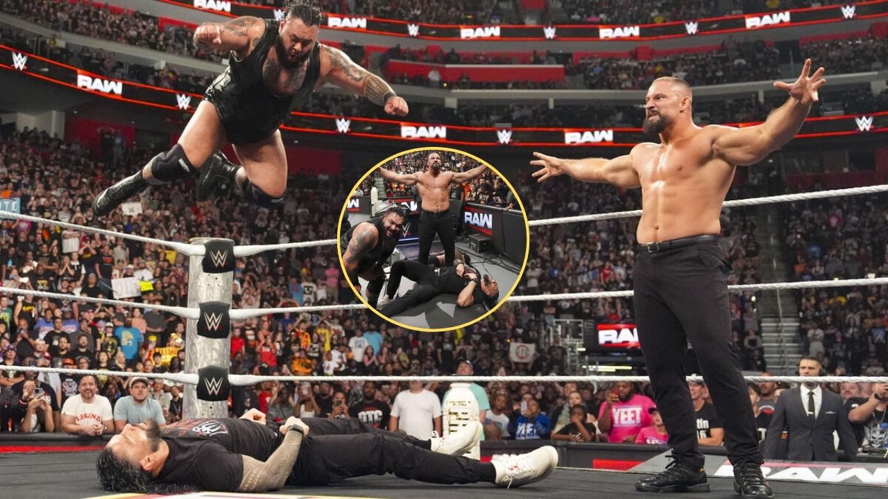 (Video) Bron Breakker and Bronson Reed Decimate Roman Reigns and Jey Uso in Epic Brawl on Raw