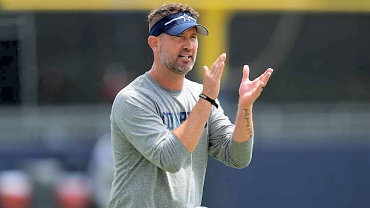 Brian Schottenheimer Disciplines Unruly Cowboys by Ending Practice with Unique Punishment: "Get Your A** on the Sideline" 1 Brian Schottenheimer Disciplines Unruly Cowboys by Ending Practice with Unique Punishment: "Get Your A** on the Sideline"