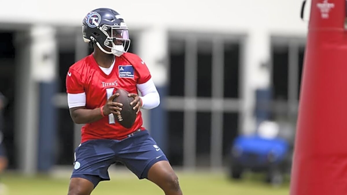 Cam Ward Takes Dig at His Titans Offense Despite Not Playing a Single NFL Game: "I Just Think We're Very Mid Right Now" 1 Cam Ward Takes Dig at His Titans Offense Despite Not Playing a Single NFL Game: "I Just Think We're Very Mid Right Now"