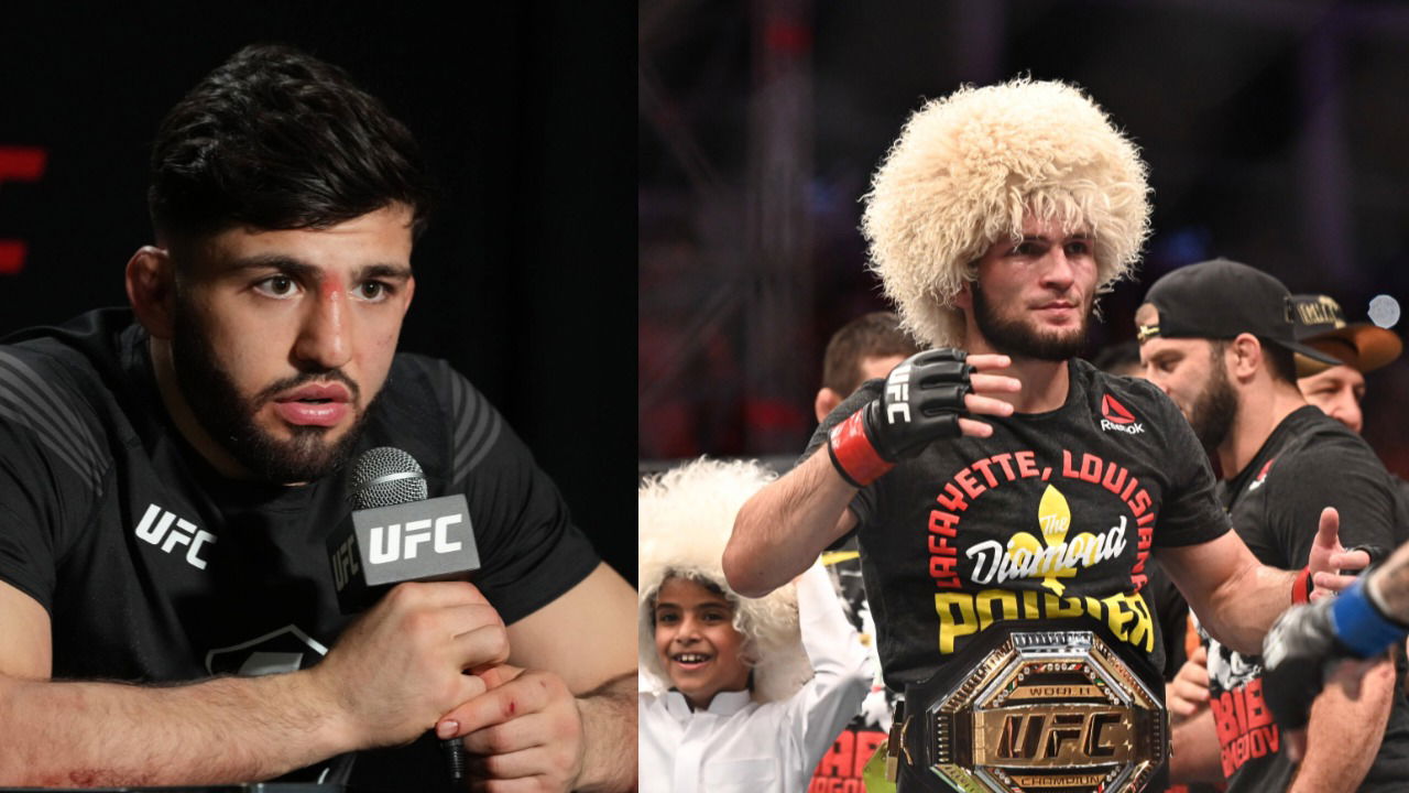 Arman Tsarukyan Names Khabib Nurmagomedov as Biggest Inspiration: “He Was Goal For Us”