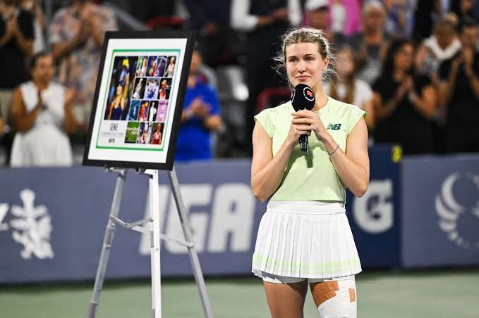 Eugenie Bouchard Gives Touching Reason Behind Finishing her Career in Montreal 1 Eugenie Bouchard Canadian Open 2025 Montreal