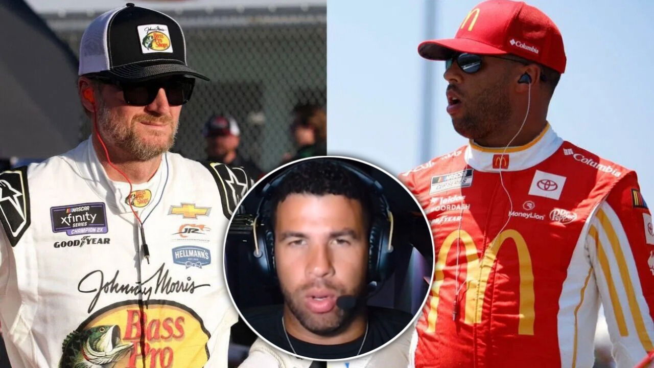 (Video) Bubba Wallace Downplays Significance of Indy Cup Win in Front of Dale Earnhardt Jr.