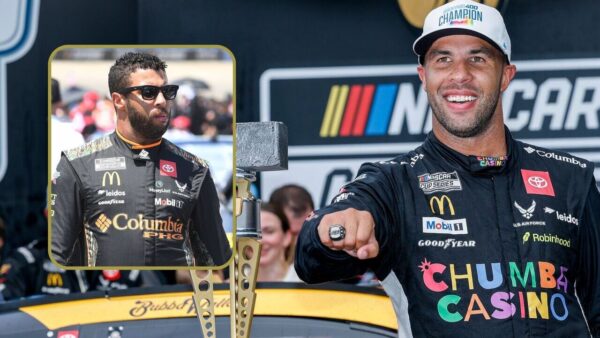 Bubba Wallace Is Racing With “Angel and Devil” on His Shoulder
