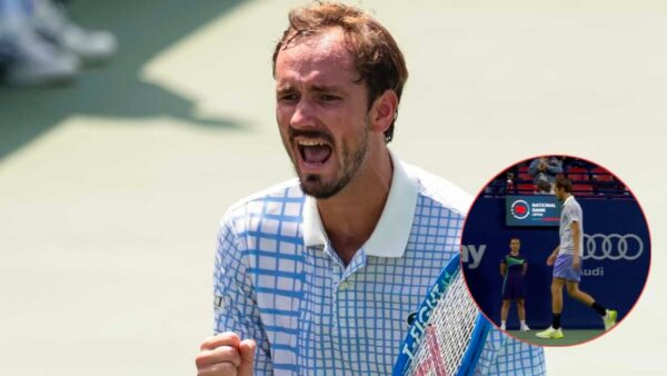 Daniil Medvedev Admits He Tried His Best After Storming off the Court Following His Loss to Alexei Popyrin in Toronto