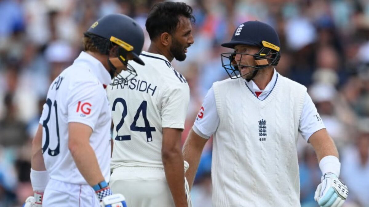 After Akash Deep send-off, Prasidh Krishna to Joe Root