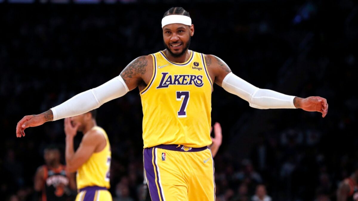 Carmelo Anthony Takes Responsibility to Assemble 'Dunk Avengers' Ja Morant, Anthony Edwards, and Zion Williamson 1 Carmelo Anthony