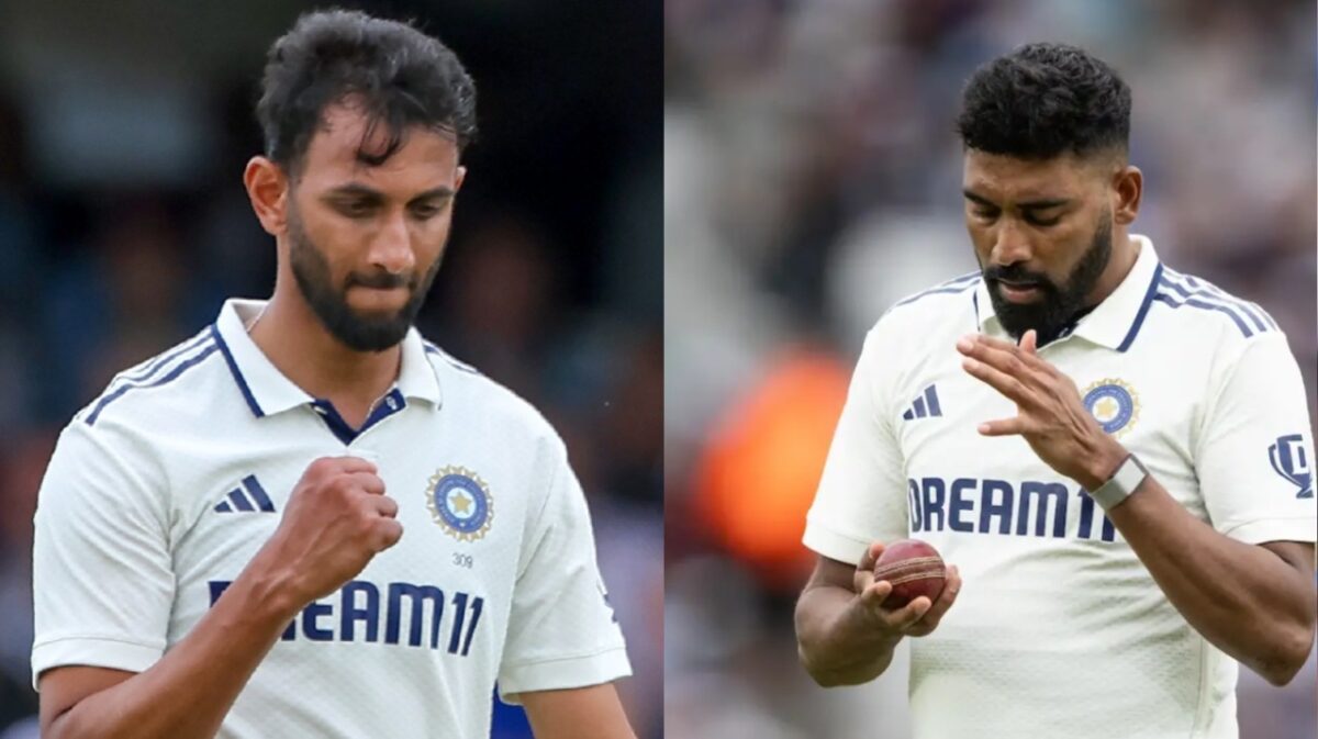 Mohammed Siraj Prasidh Krishna record