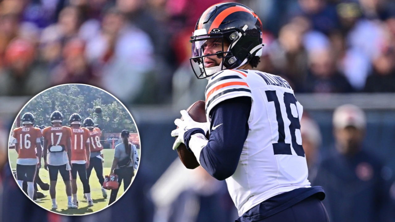 (Video) ‘Furious’ Caleb Williams Rage Quits Practice After Not Completing Throwing Drill at Bears Camp