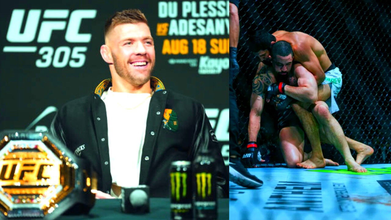 Is Dricus Du Plessis ‘Wrestling’ Prowess All Talk? Learn About Viral Bet Made Before Khamzat Chimaev UFC 319 Challenge