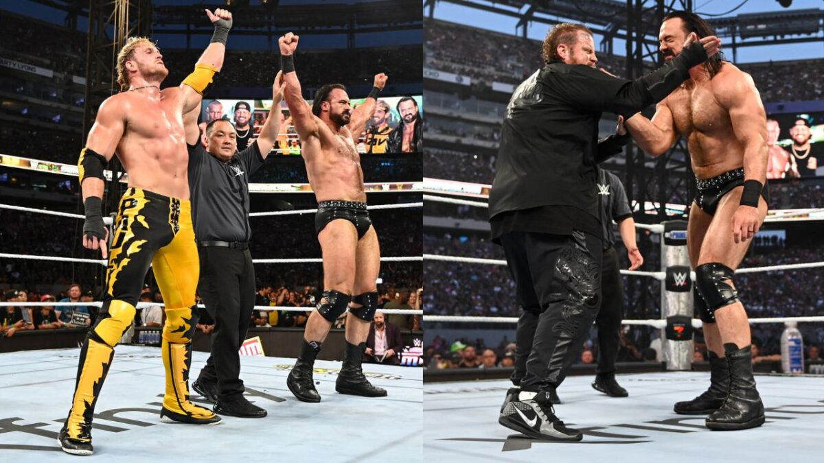 Logan Paul and Drew McIntyre won at SummerSlam