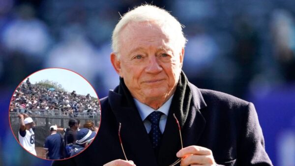 (Video) Jerry Jones Greeted with Hostile “Let’s Pay Micah” Chants at Cowboys’ Training Camp