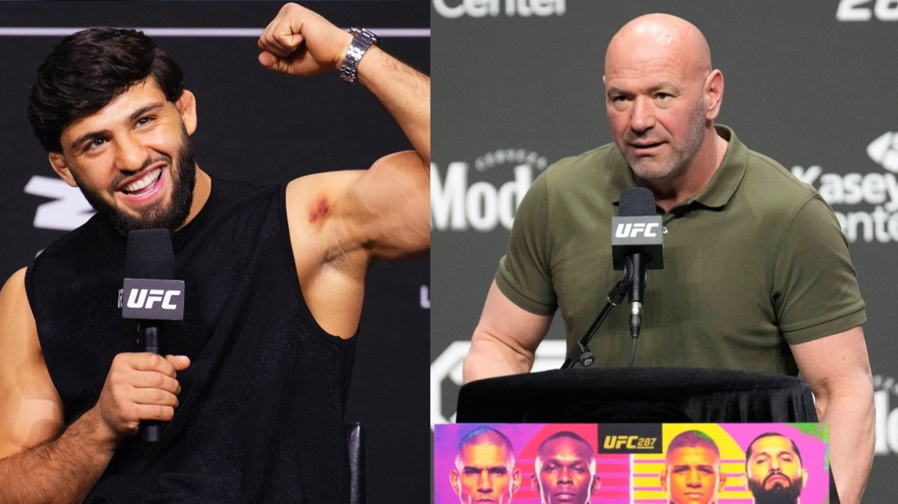 Dana White Alerted with Hilarious ‘Bathroom’ Request as Arman Tsarukyan Continues Online Taunts