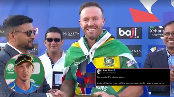 AB de Villiers Dale Steyn remark