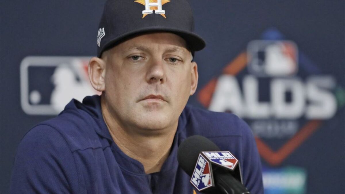 Former Astros' manager A.J. Hinch