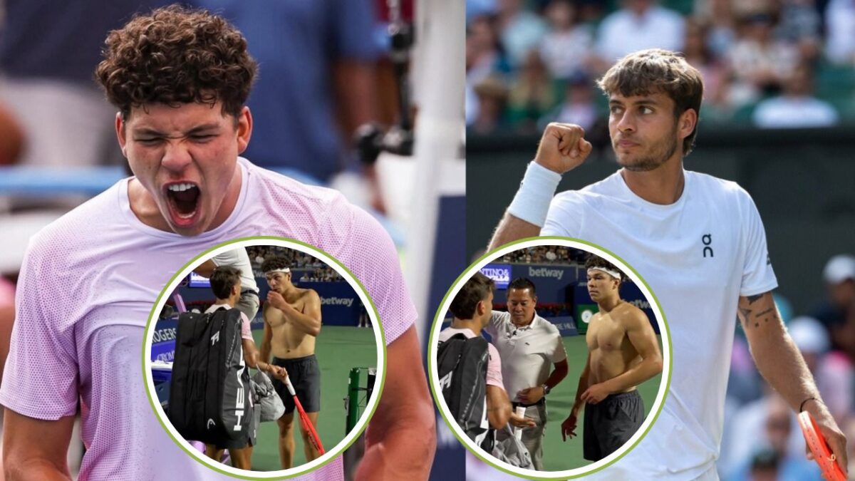 Ben Shelton and Flavio Cobolli argued over a 'gesture' after their Canadian Open clash