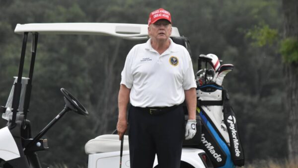 White House Boasting About Donald Trump Winning Senior Club Championship Doesn’t Sit Well with Fans: “Not Buying Any of This”