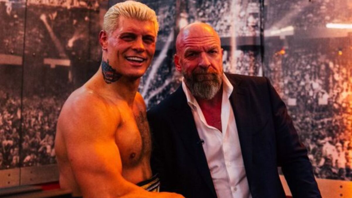 Cody Rhodes and Triple H