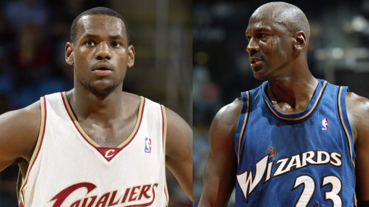 'Handicapped' LeBron James Unlikely To Battle Michael Jordan in Wild Mr. Beast Challenge 1 LeBron James came in to the NBA a few months after Michael Jordan retired