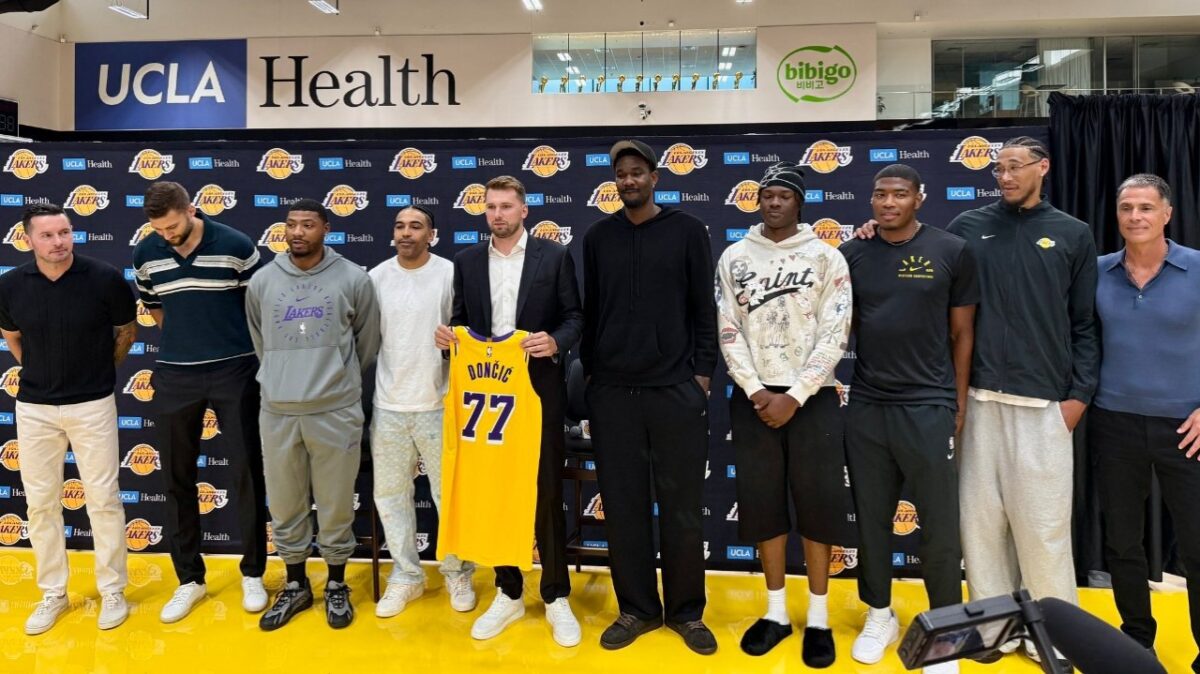 Luka Doncic after signing his extension