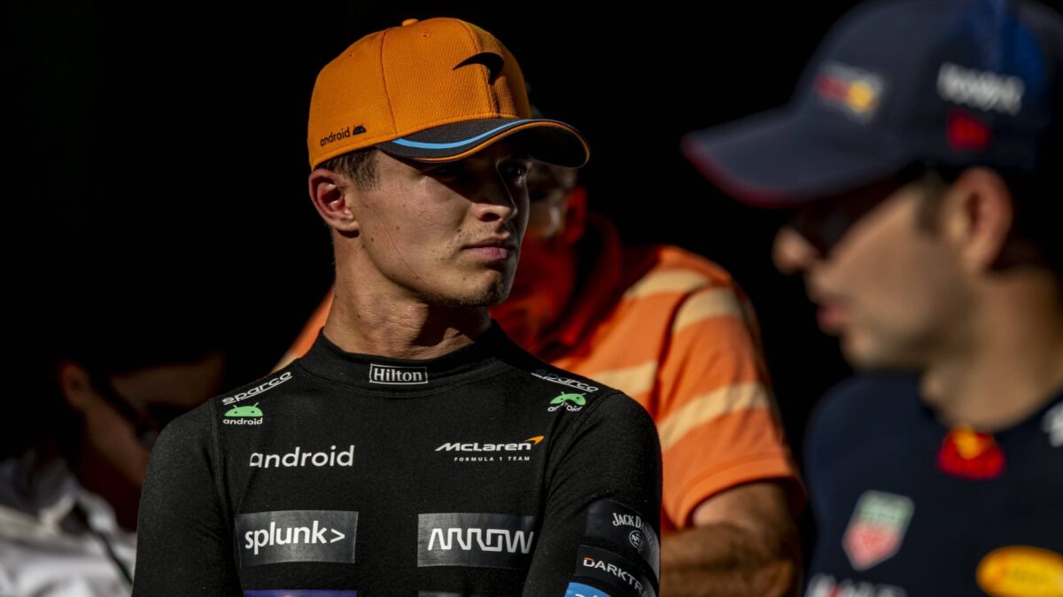 (Video) Lewis Hamilton Bins It into the Wall at Dutch GP 1 Lando Norris