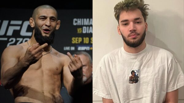 Khamzat Chimaev mocks Adin Ross
