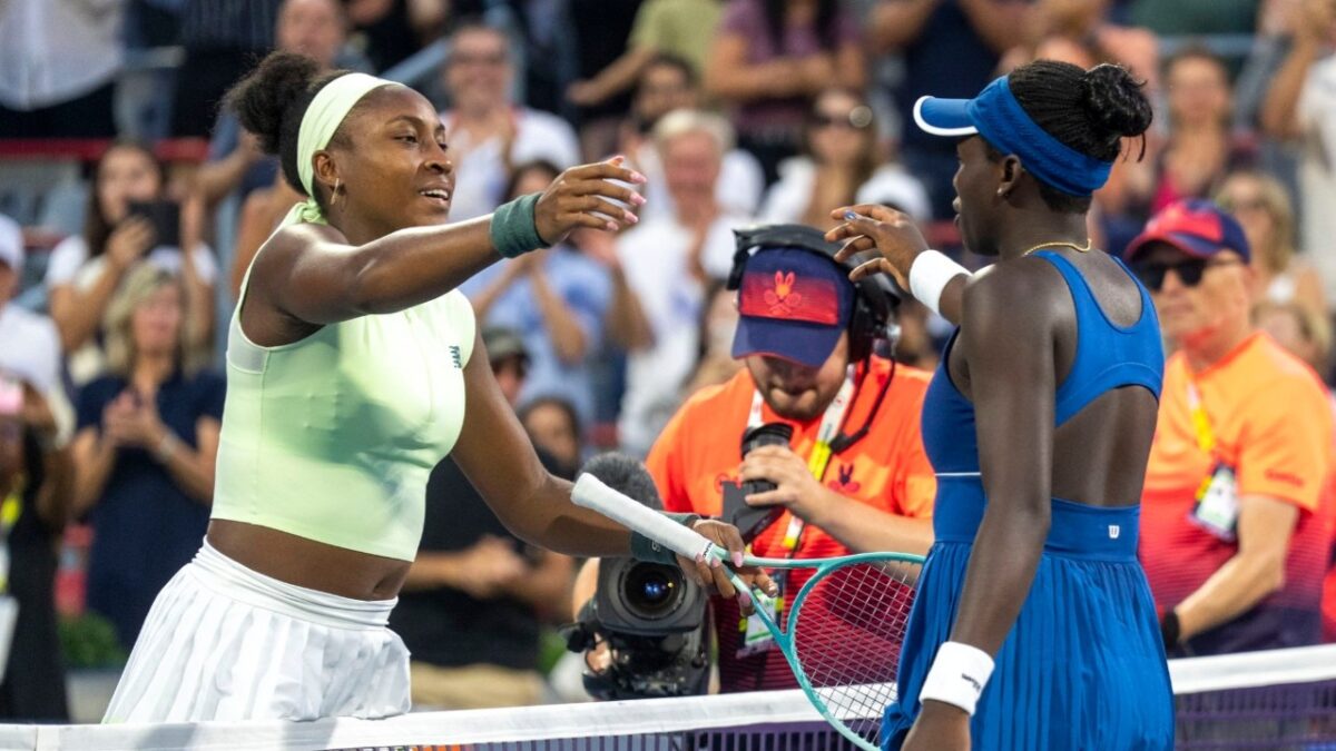 Victoria Mboko Summarizes Intense Childhood After Scripting History by Reaching Canadian Open Semifinals 2 Coco Gauff, Victoria Mboko (2)