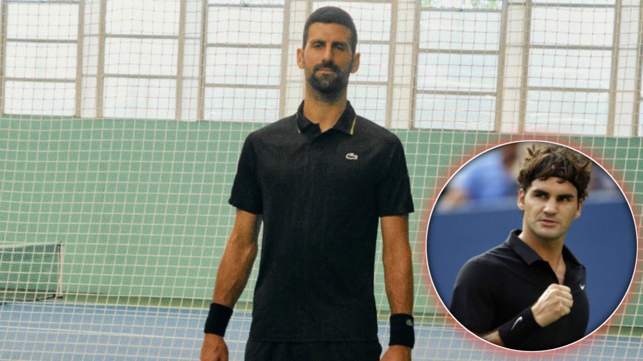 “Desperation” – Tennis Fans Slam Novak Djokovic For Copying Roger Federer’s Outfits By Going All Black at the US Open