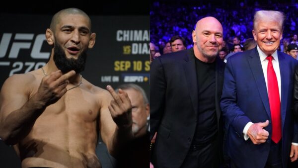 “Look At My Face” – Khamzat Chimaev Hilariously Responds to Donald Trump’s White House Event Chances
