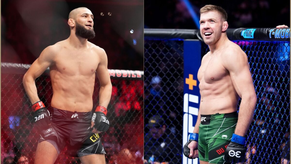 Sean Strickland predicts Khamzat Chimaev vs. Dricus du Plessis 