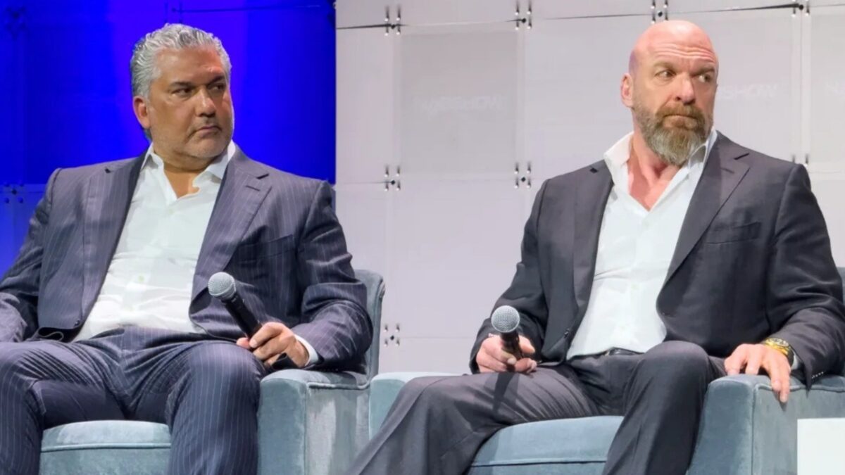 Nick Khan and Triple H