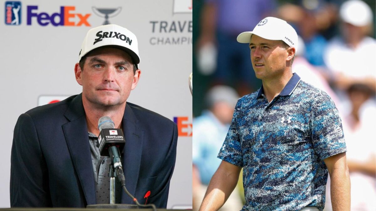 Keegan Bradley and Jordan Spieth