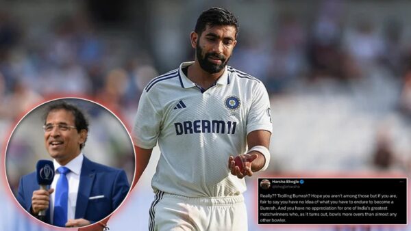 Top Commentator Calls Out Critics Trolling Jasprit Bumrah for His Non-Involvement in India’s Victories