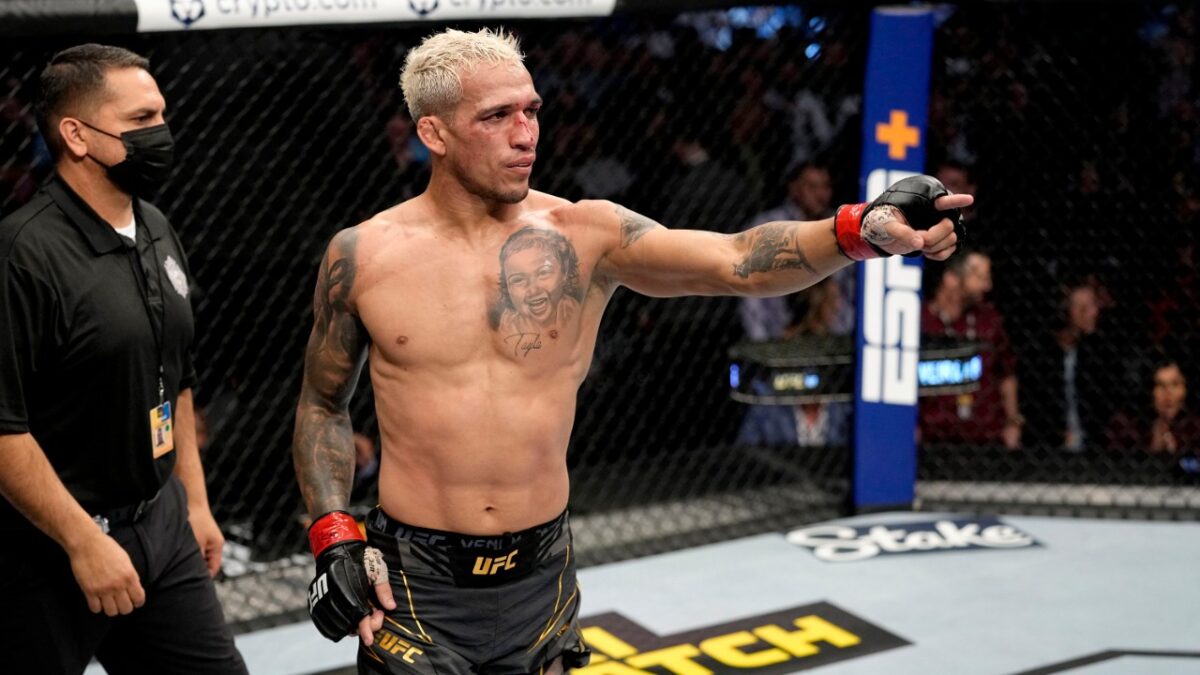 Charles Oliveira will face Rafael Fiziev at UFC Rio 
