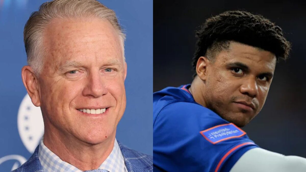 Boomer Esiason and Juan Soto