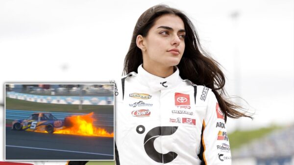 (Video) Toni Breidinger’s Toyota Truck Burst into Flames at Watkins Glen