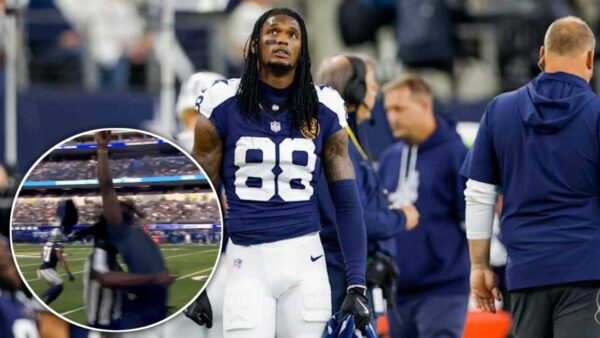(Video) CeeDee Lamb Bizarrely Gets Taken out by Referee on Sidelines During Cowboys’ Preseason Opener