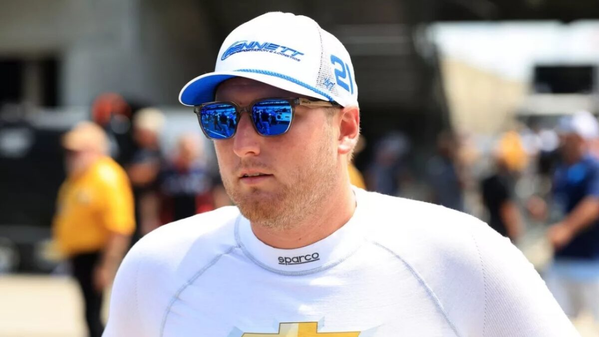 (Video) Austin Hill Dumps Michael McDowell and Causes a 16-Car Wreck at Watkins Glen 1 Austin Hill