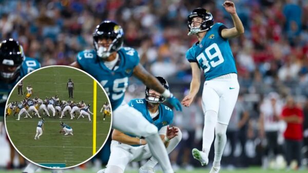(Video) Jaguars’ Cam Little Creates Preseason History by Drilling a 70-Yard Field Goal Against Steelers
