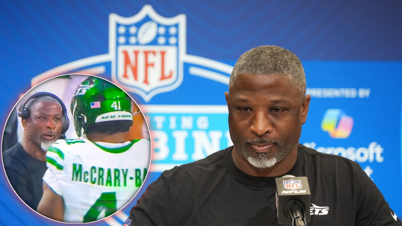 (Video) ‘Fired up’ Aaron Glenn Lashes out at Marcelino McCrary-Ball Following His Penalty in Preseason Game