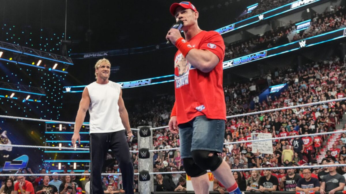 Logan Paul and John Cena