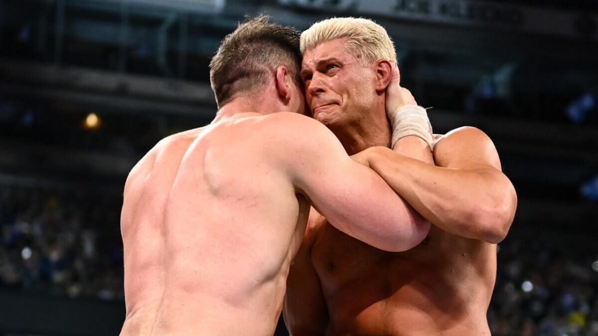 Cody Rhodes and John Cena