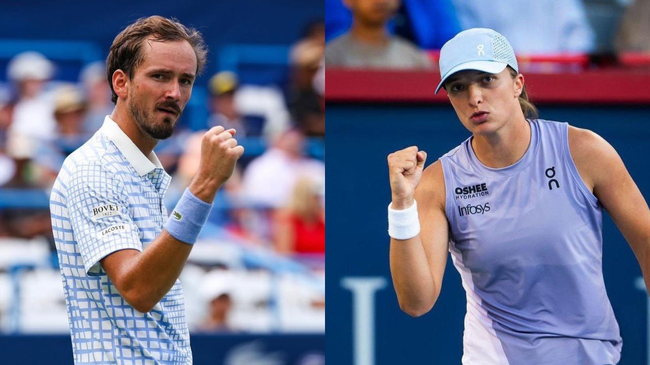 Daniil Medvedev Trying to Look up to Iga Swiatek Amid Title Drought: “Playing Much Better Than Me”
