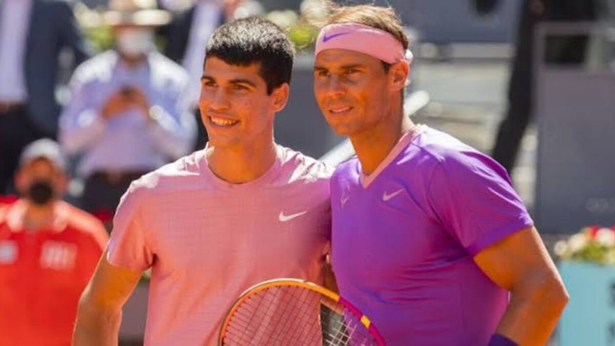 Carlos Alcaraz Rafael Nadal Madrid Open 2021