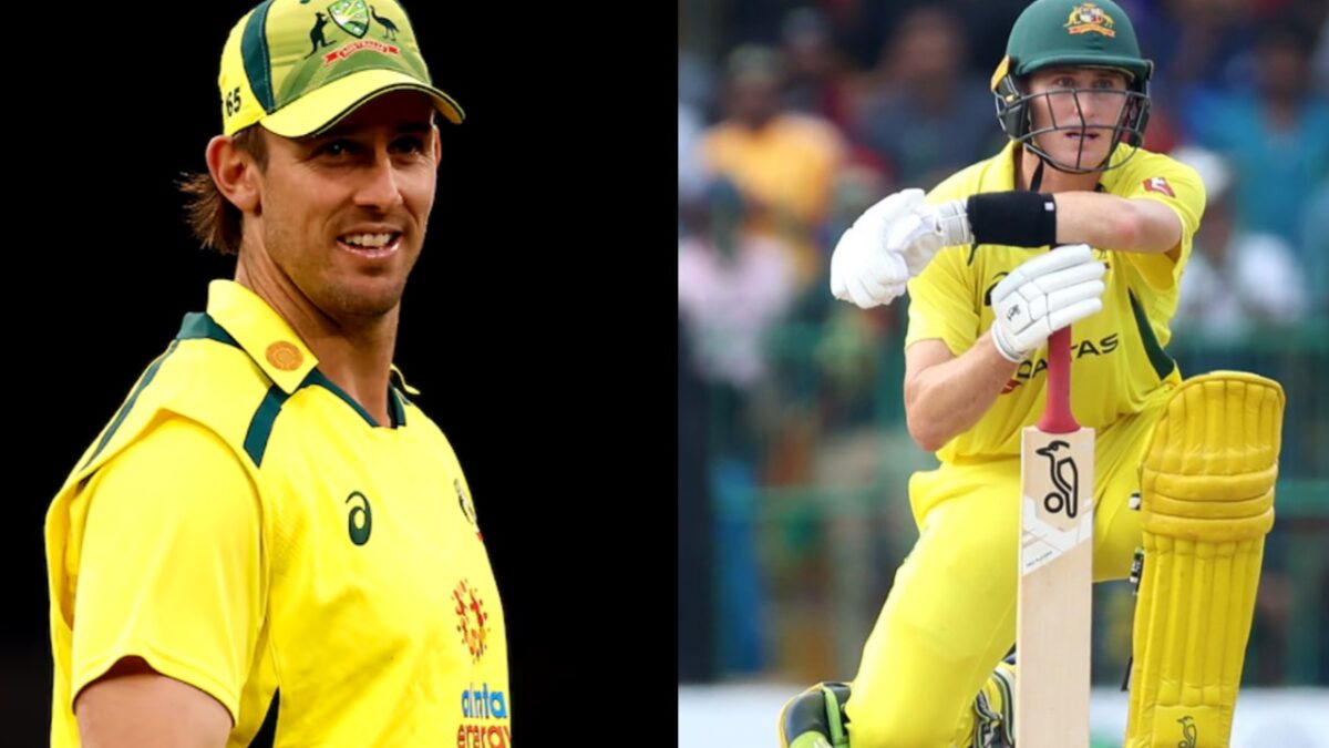 Mitchell Marsh and Marnus Labuschagne